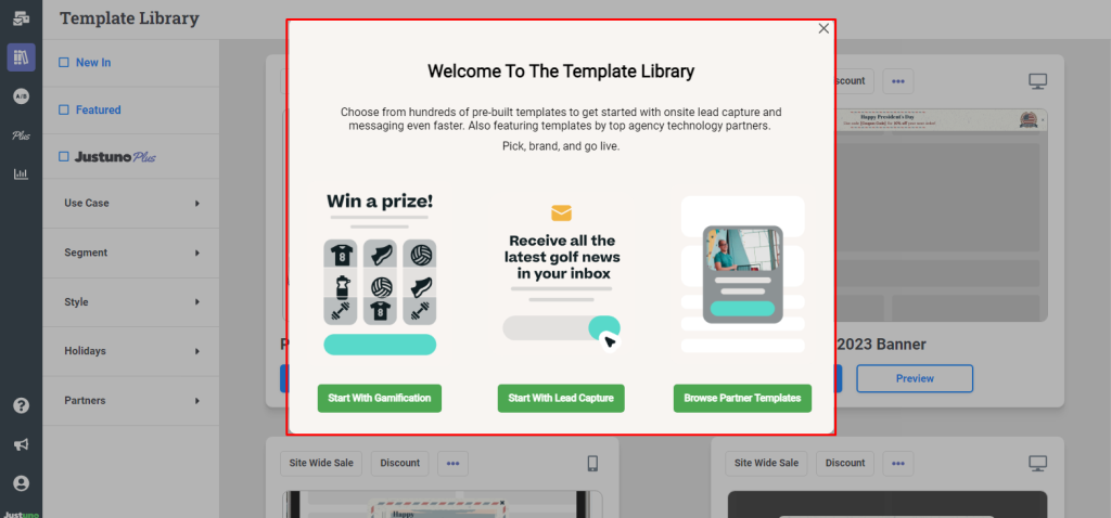 welcome-template-library